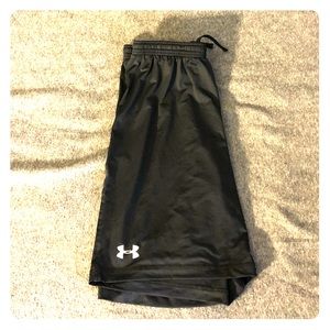Under Armour Black Athletic Shorts.
